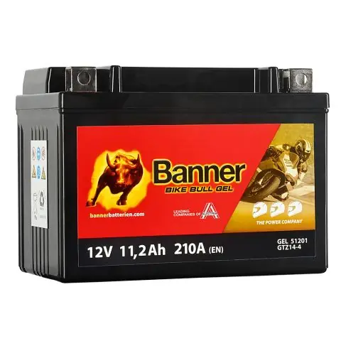 Banner Bike Bull GEL GEL51201 Startbatteri Begränsat antal